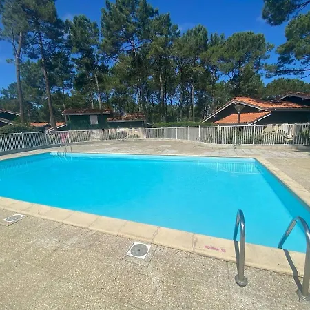 Ocean, Maison 6p, Grande Terrasse Sous Les Pins, Golf, Piscine & Ocean A Velo Vakantiehuis Lacanau